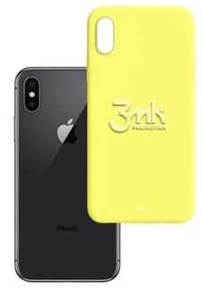 3Mk Protection 3mk matinis dėklas, skirtas iPhone X / XS - geltonas
