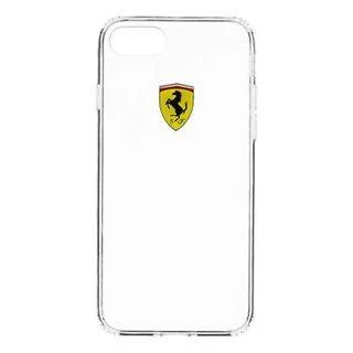 Ferrari kietas dėklas FEHCP7TR1 Apple iPhone 7/8/SE 2020 / SE 2022 TRANSPARENT