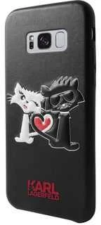 Karl Lagerfeld Kietas „Samsung Galaxy S8+ Choupette in love“ dėklas (KLHCS8LCL1BK)