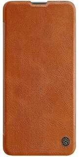 Dėklas NILLKIN QIN BOOK LEATHER CASE XIAOMI REDMI NOTE 11 PRO/11 PRO+ BROWN