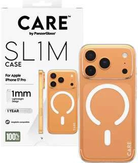 „Panzer Glass CARE by PanzerGlass SL1M MagSafe“ dėklas, skirtas „iPhone 17 Pro“ – permatomas