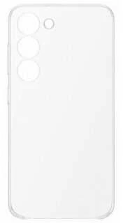 Dėklas „Samsung Galaxy S23“ skaidrus dangtelis, skaidrus