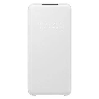 Dėklas NG985PWE LED vaizdo dangtelis, skirtas Samsung Galaxy S20 Plus (Baltas)