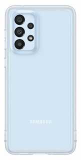 Dėklas QA336TTE minkštas skaidrus dangtelis, skirtas Samsung Galaxy A33 (5G) skaidrus (skaidrus)