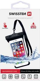 Dėklas Sourcing Swissten Atsparus vandeniui Phone Case IPX8 Juodas