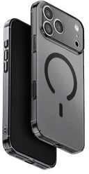 UNIQ Airsuit Dėklas Apple iPhone 17 Pro Max Magclick Charging juodos spalvos