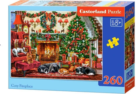 Castorland dėlionė Cozy Fireplace 260 det.