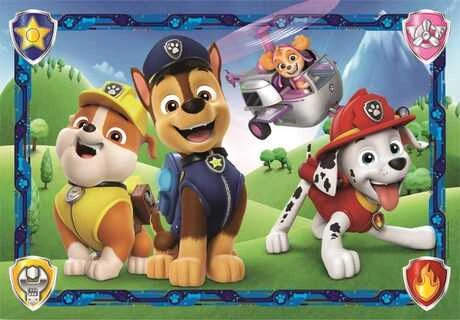 Clementoni Dėlionė 104 vnt. - Šunyčiai patruliai (PAW Patrol)