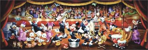 Clementoni Dėlionė 1000 vnt. - Disney orkestras