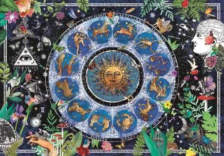 Clementoni Dėlionė 1000 vnt. - Astrologinė diagrama