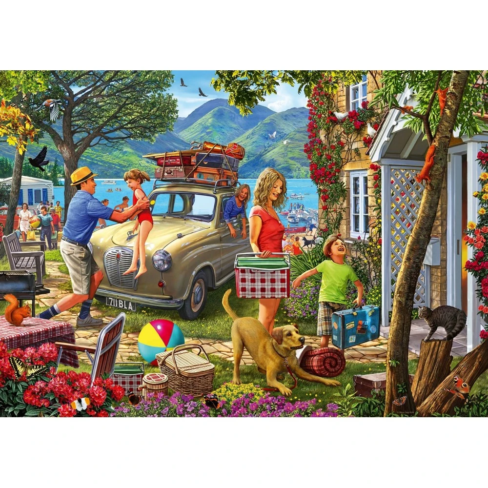 Ravensburger Dėlionė 1000 vnt. - Atostogų namelis