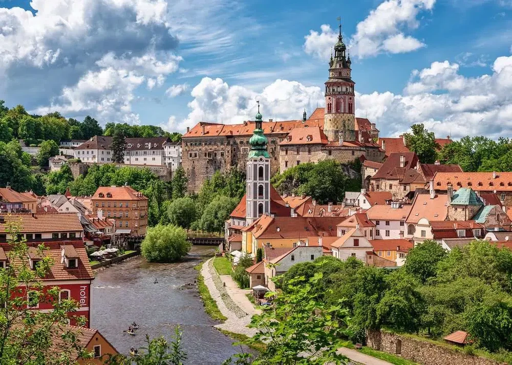 Ravensburger Dėlionė 1000 vnt. - Čekija