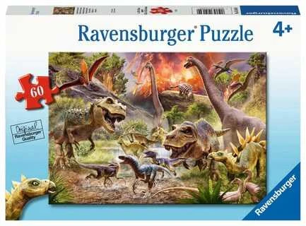 Ravensburger Dėlionė 60 vnt. - Dinozaurai