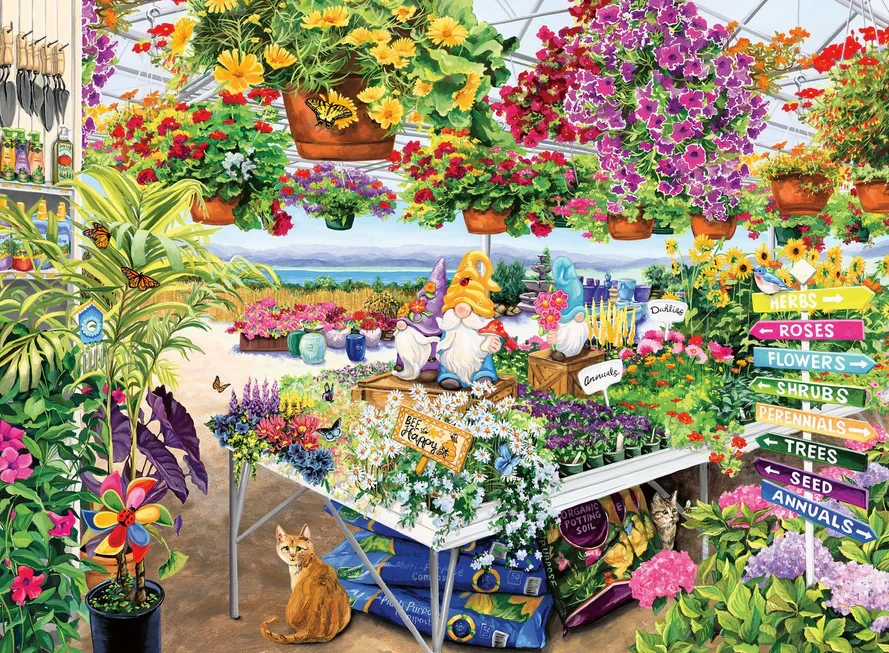 Ravensburger Dėlionė 500 vnt. - Sodas aprašymas - Prekės nuotrauka