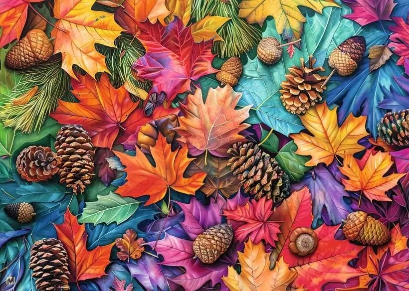 Ravensburger Dėlionė 500 vnt. - Rudens magija aprašymas - Prekės nuotrauka