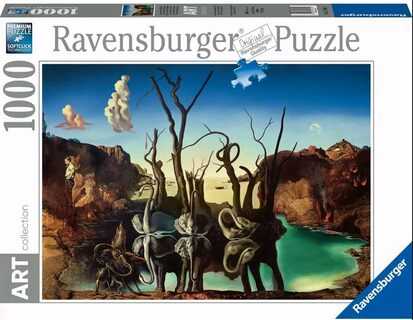 Ravensburger Dėlionė 1000 vnt. - Gulbės