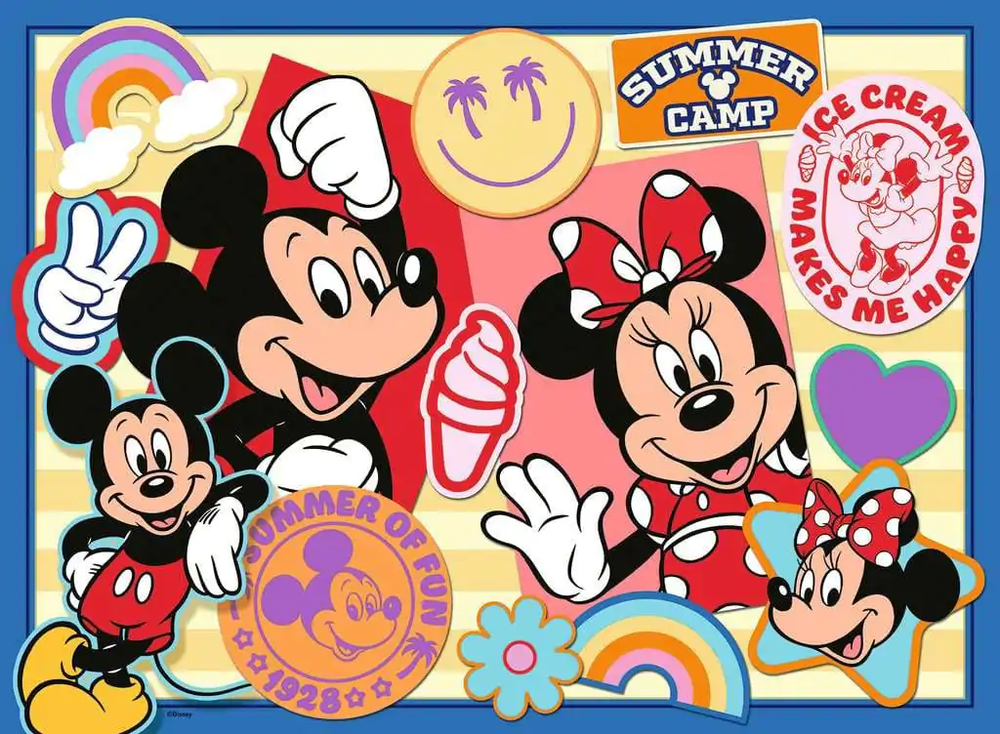 Ravensburger Dėlionė 200 vnt. - Mickey & Minnie aprašymas - Prekės nuotrauka