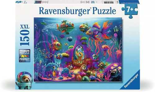 Ravensburger dėlionė „Fantastinis vandenynas“, 150 XXL det., nuo 7 m.