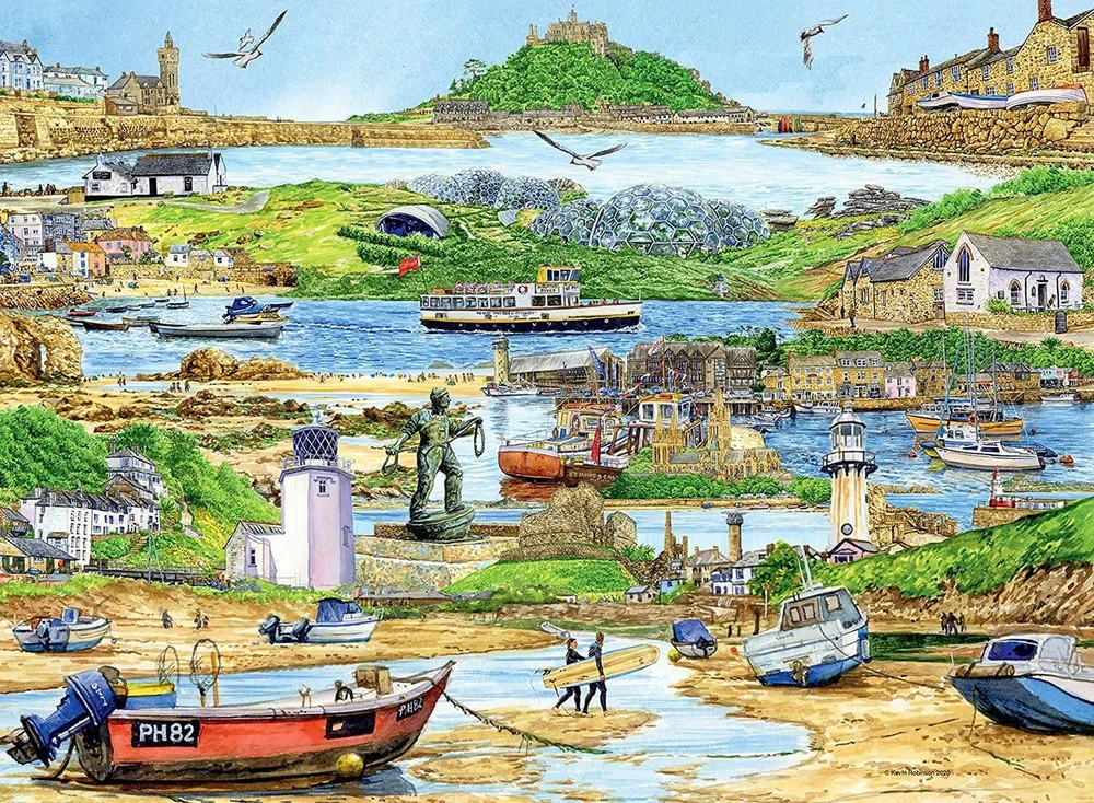 Ravensburger Dėlionė 500 vnt. - Pabėgimas į Kornvalį aprašymas - Prekės nuotrauka