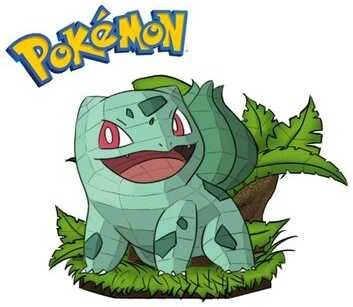 Spin Master 4D dėlionės Pokemon 30 cm - Bulbasaur