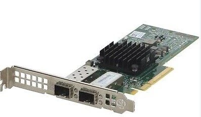 DELL Broadcom 57414, Vidinis, Vielinis, PCI Express, Šviesolaidis, 25000 Mbit/s, Žalias