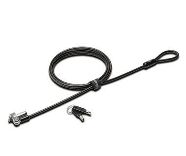 DELL N62CK kabelio užraktas Juoda, Sidabras