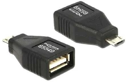 Micro USB OTG adapterių pora