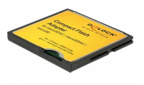 Delock Compact Flash adapteris Micro SD atminties kortelėms