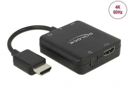 Delock HDMI Audio Extractor signalo keitiklis