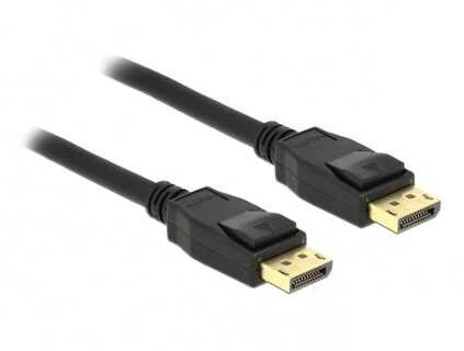 Kabelis Delock DisplayPort – DisplayPort 0,5m juoda (85506)