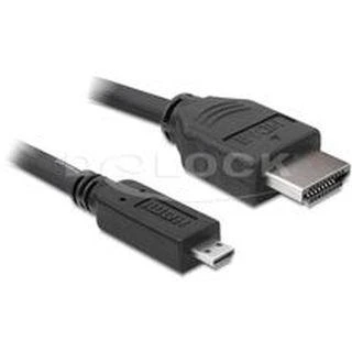 Delock HDMI į Micro HDMI laidas, jungčių vaizdas
