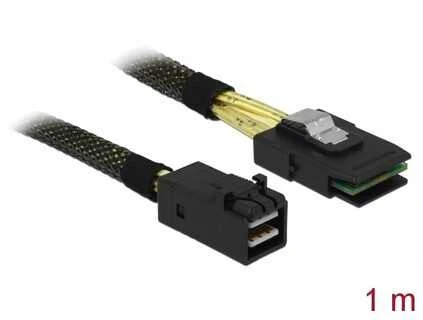 Delock Gembird SFF 8087 - SFF 8643, 1m, Juodas (83389)
