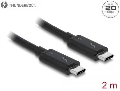 Delock Cable Thunderbolt™ 3 USB-C™ kištukas > USB-C™ 2,0 m