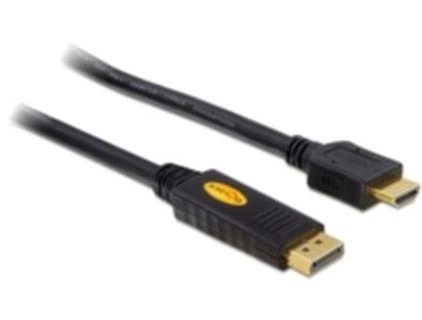 DELOCK Cable Ekranas Port-St > HDMI-St 3m