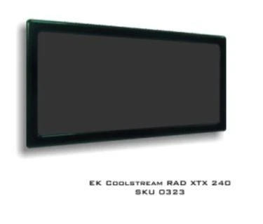Demciflex dust filter for EKWB Coolstream XTX 240 – juodos spalvos