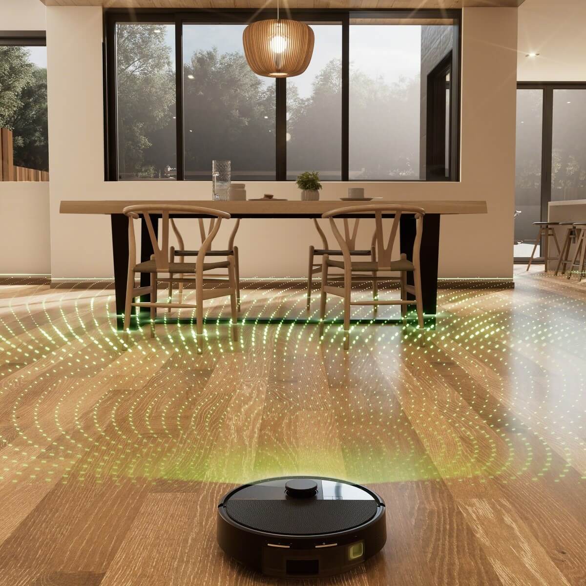 Dulkių siurblys - robotas iRobot Roomba Max 705 VAC + automatinio ištuštinimo stotelė, juodos spalvos aprašymas - Prekės nuotrauka