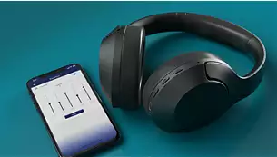 Belaidės ausinės Philips TAH8506BK/00, Juodos aprašymas - Prekės nuotrauka