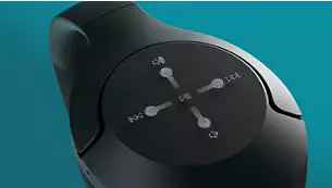 Belaidės ausinės Philips TAH8506BK/00, Juodos aprašymas - Prekės nuotrauka