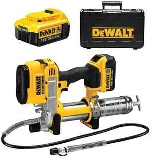 Akumuliatorinis tepalo švirkštas DeWalt DCGG571M1-QW; 18 V; 1x4,0 Ah akum.