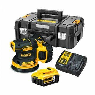 DEWALT šlifuoklis vibracinis 18V DCW200P2 2x5Ah