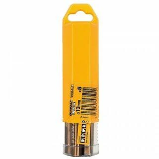 Grąžtas DEWALT COBALT GRĄŽAS METALUI 13,0mm 5vnt.