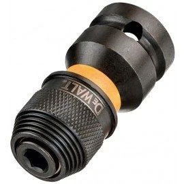 DEWALT ADAPTER UDAROWY Z KWADRAT 1/2" NA SZEŚCIOKĄT 1/4"