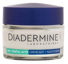 Diadermine Lift+ Botology priešsenėjimo pažangi naktinė veido kremas 35+