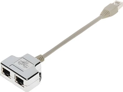Digitus ADAPTERIS AD-UTP 2x RJ45 / 1x RJ45