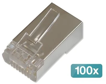 Digitus CAT 6 MODULAR PLUG ROUND 100X