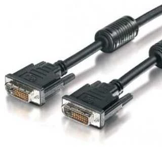 Assmann Electronic ASSMANN DVI prijungimo kabelis DVI(24+1) M/M 0.5m DVI-D Dual Link bl