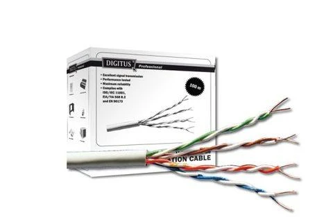 Assmann Electronic Kabelis U/UTP kat.5E Digitus AWG 24/1 pilkas 100m, 15 LGW
