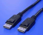 DisplayPort kabelio jungtys su fiksatoriais