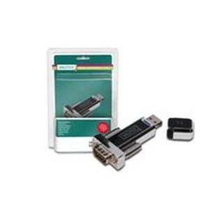 Assmann Electronic Assmann elektroninis DIGITUS keitiklis USB1.1 į serijinį įsk. USB A/M USB A/F laidas 80cm