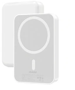 Dudao K26 išorinė baterija 10000mAh 20W USB-A / USB-C / MagSafe - Baltas